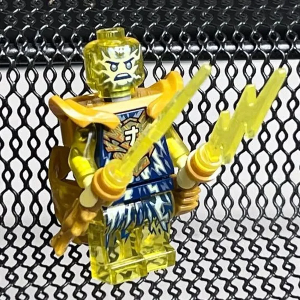 LEGO Ninjago Crystalized Golden Dragon Jay Minifigure